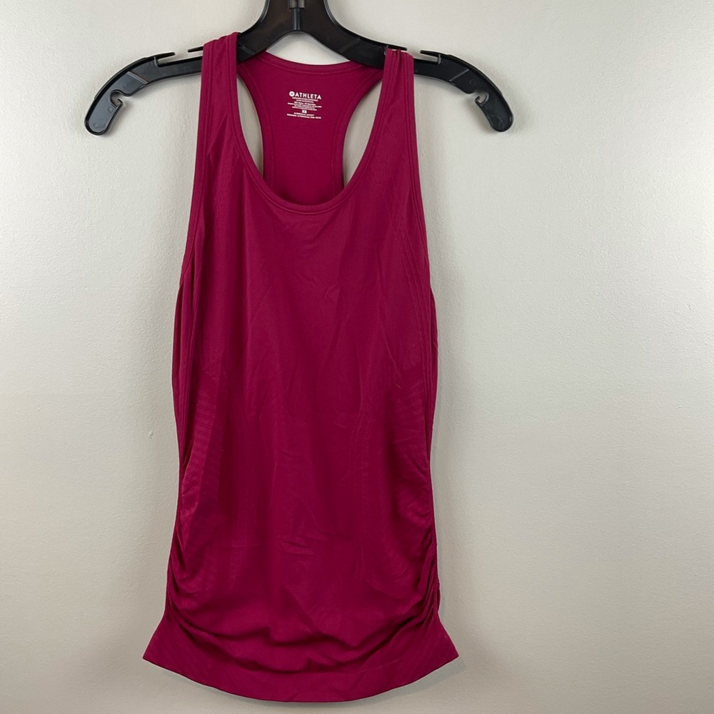 Athleta Speedlight Tank Raspberry XS